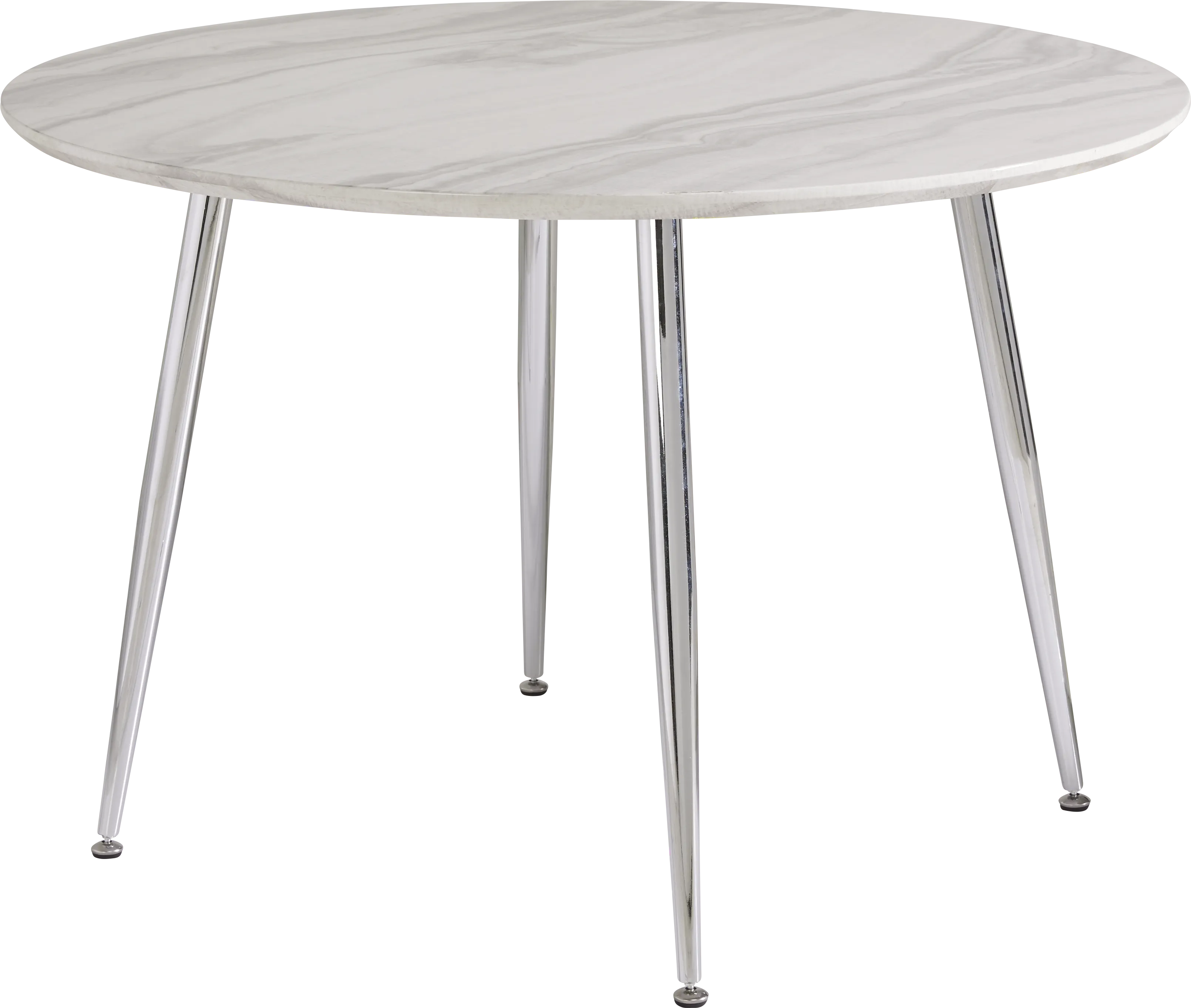 Pressley White Dining Table - Thumbnail - Image 1