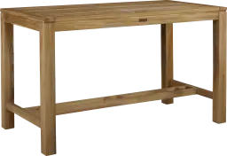 71 in. bar height dining table
