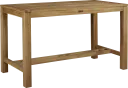 71 in. bar height dining table