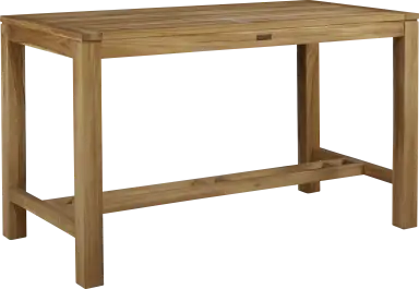 71 in. bar height dining table