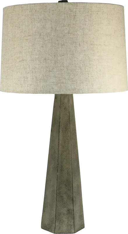 Sniffen View Gray Lamp