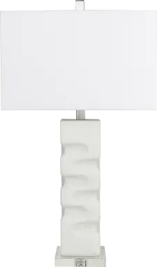 Fennick Drive White Lamp