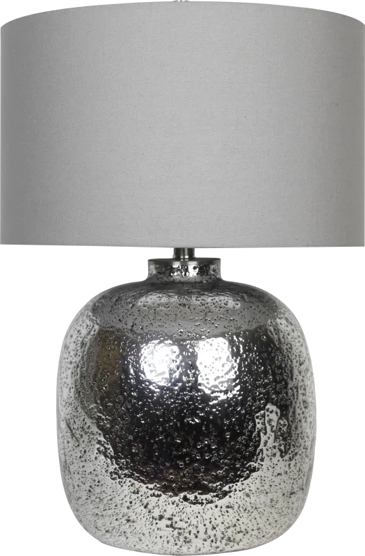 Dapple Court Dark Gray Lamp