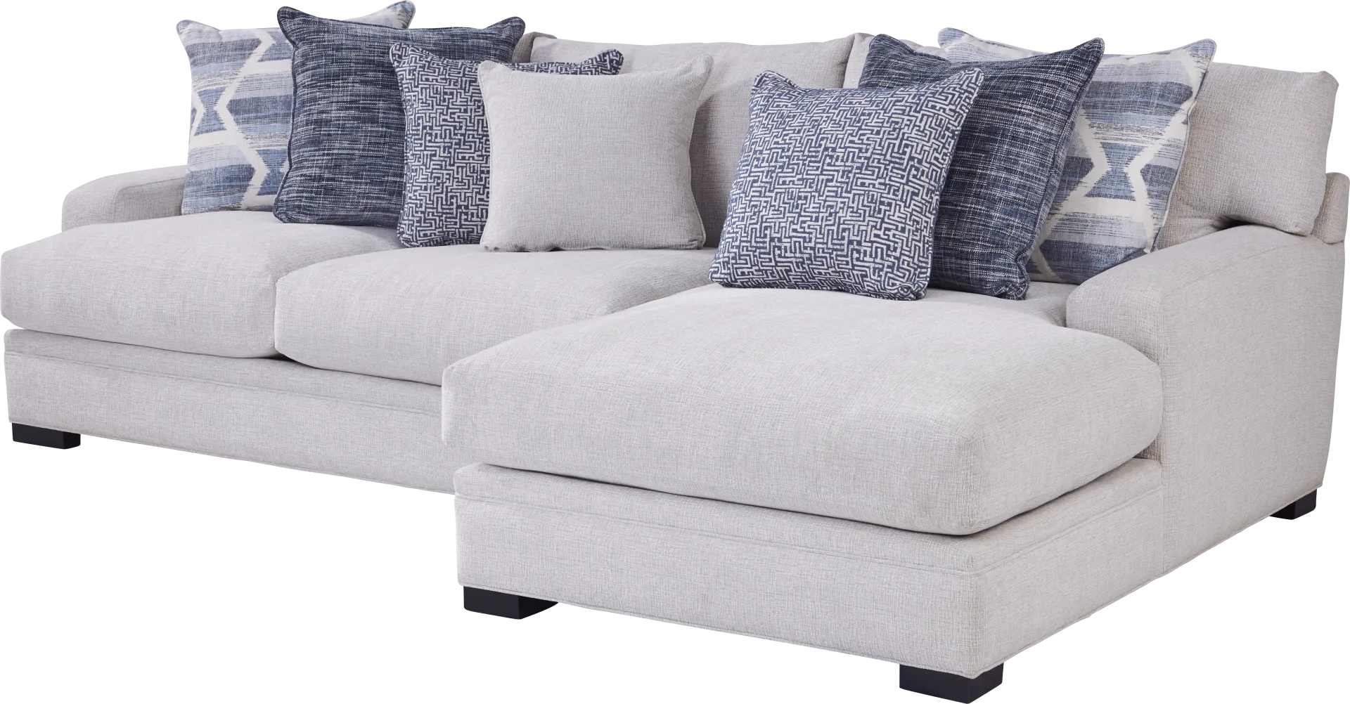 Bedford Park Ivory 2 Pc Sectional - Image 1