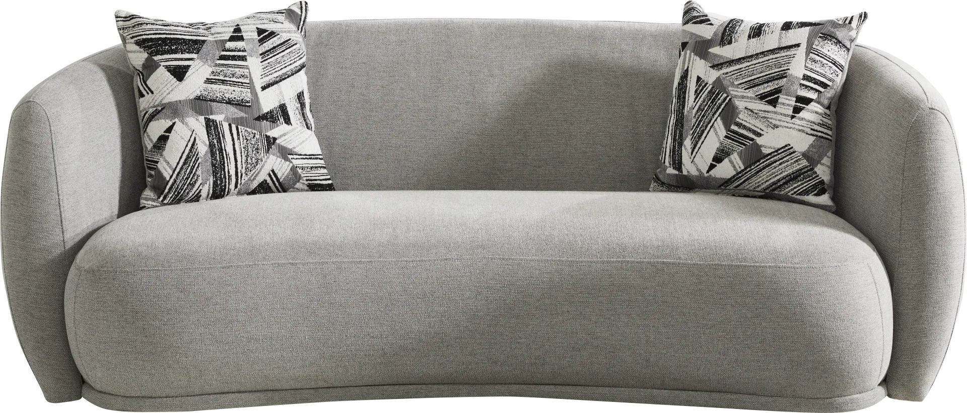 Soho Heights Gray Sofa - Image 1