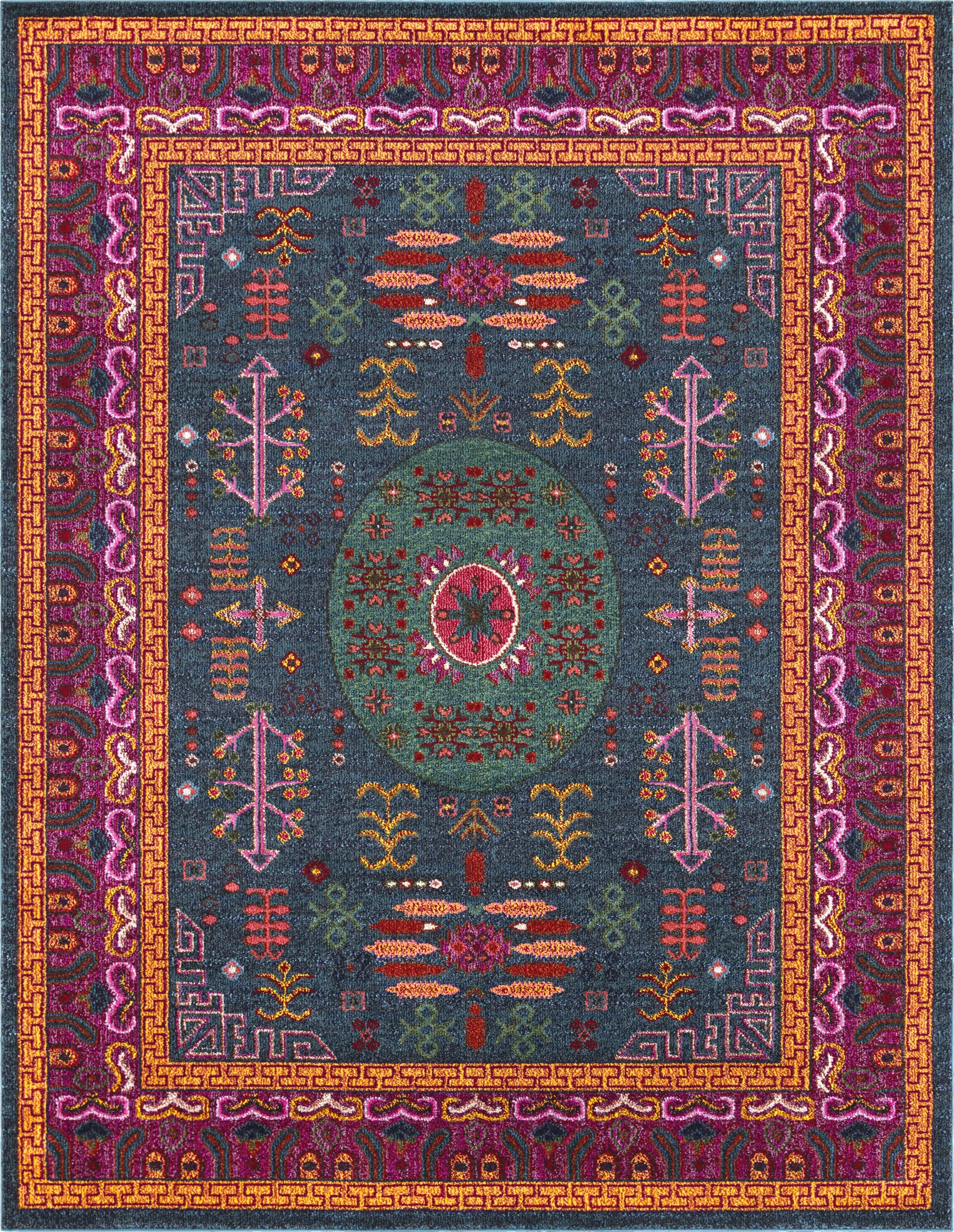 Anoura I Brick Red 7'10 x 10'2 Rug