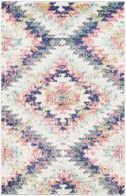 Anoura II Blue 3'11 x 5'7 Rug