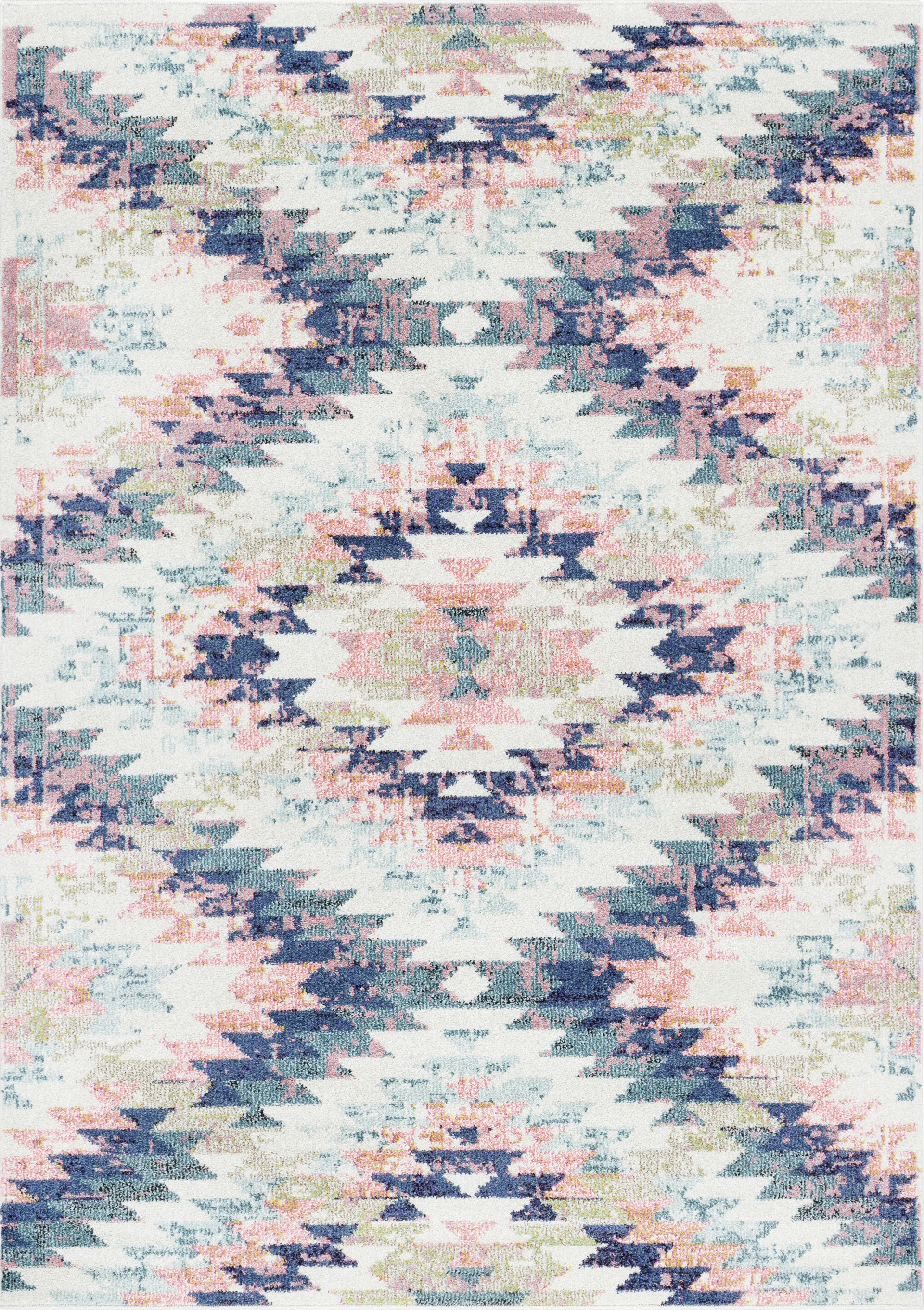 Anoura II Blue 5'3 x 7'3 Rug - Image 1