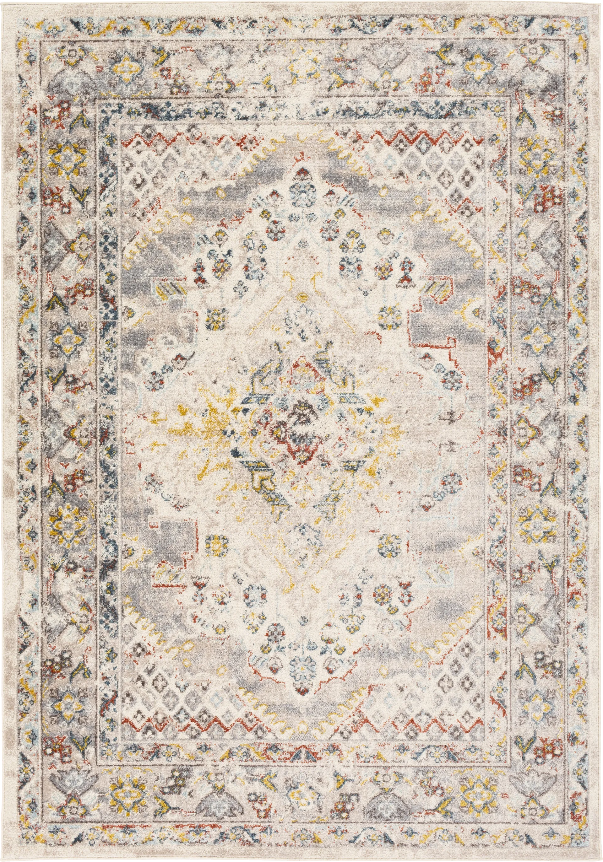Anilya II Cream 6'7 x 9' Rug - Image 1