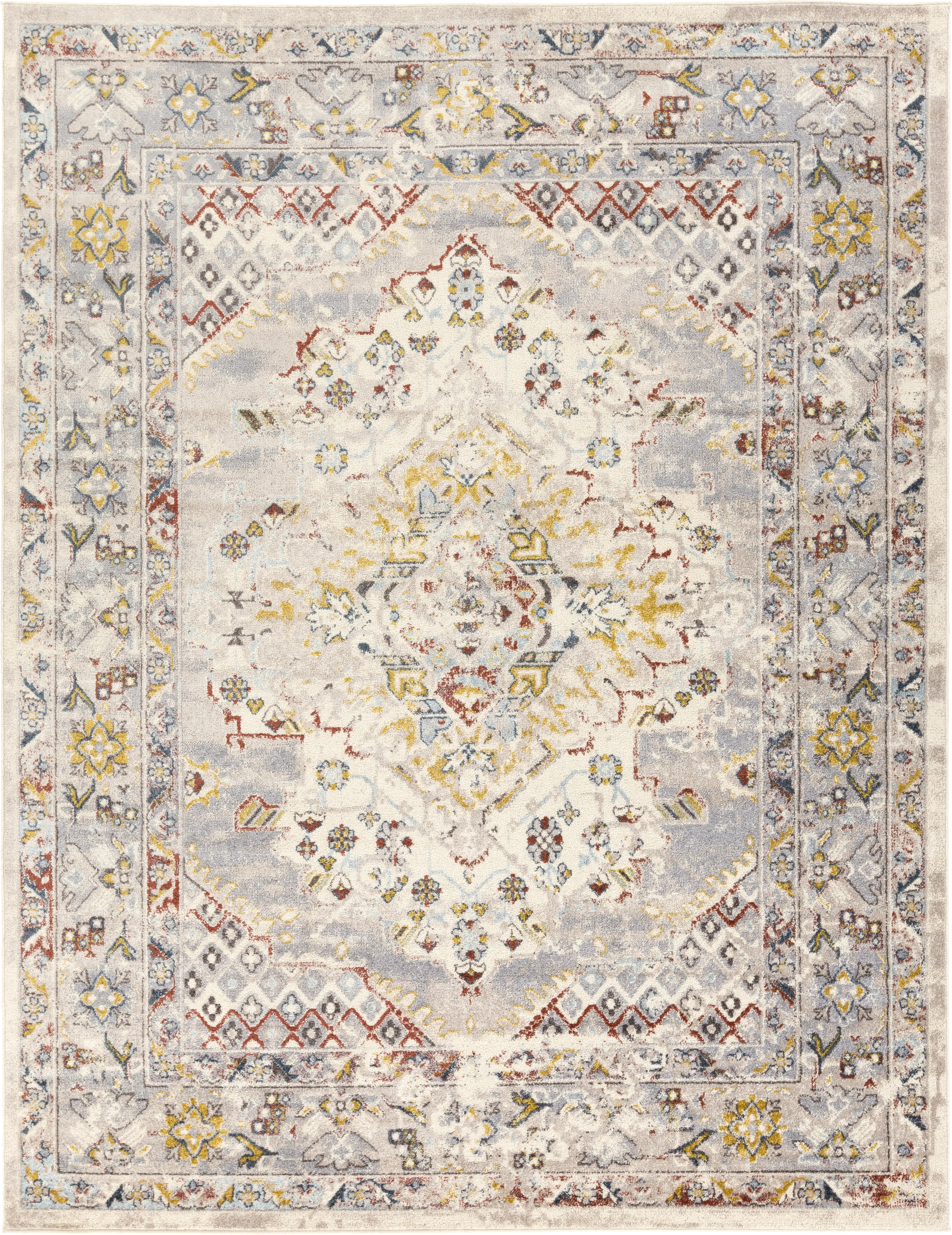 Anilya II Cream 7'10 x 10'3 Rug - Thumbnail - Image 1