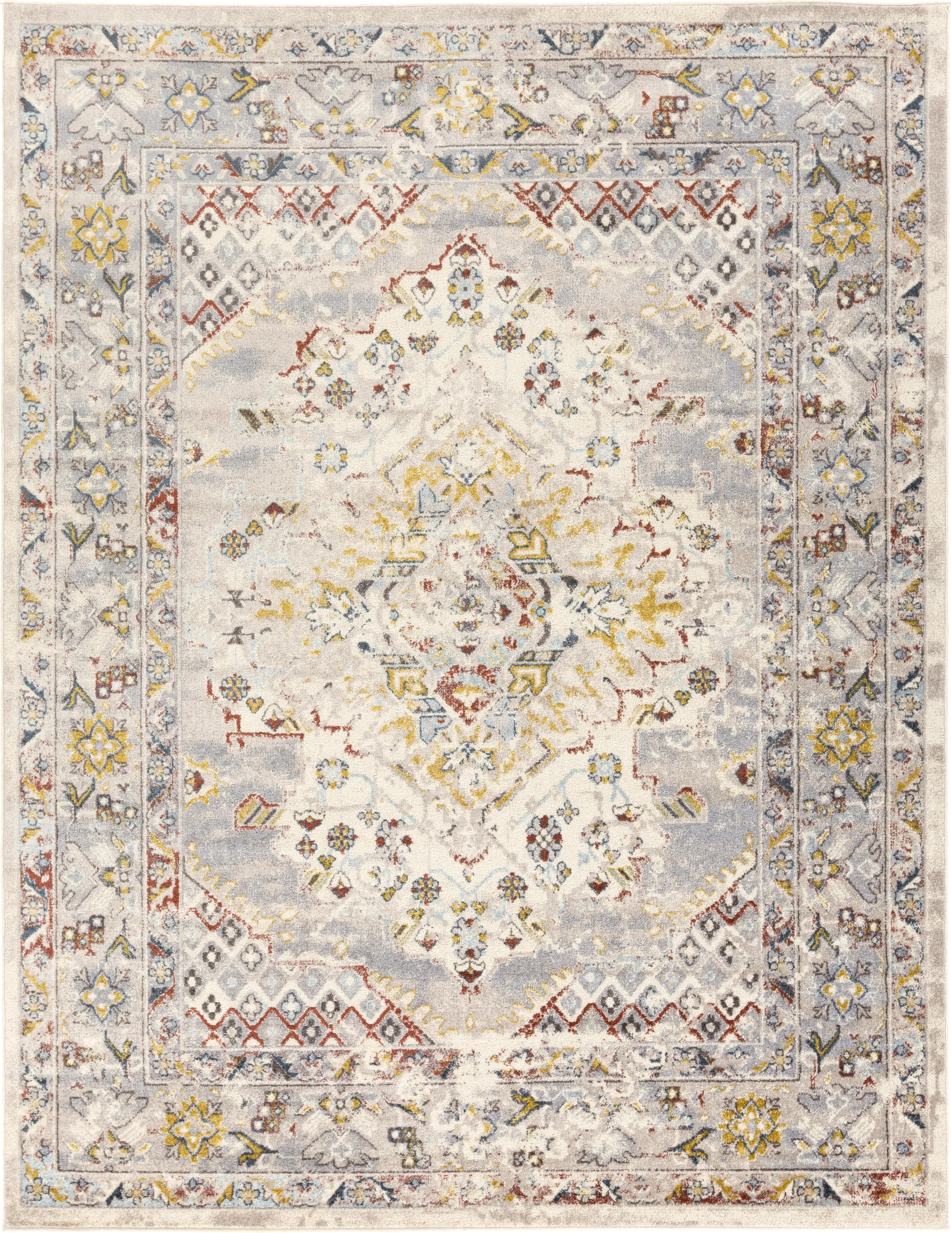 Anilya II Cream 7'10 x 10'3 Rug - Image 1