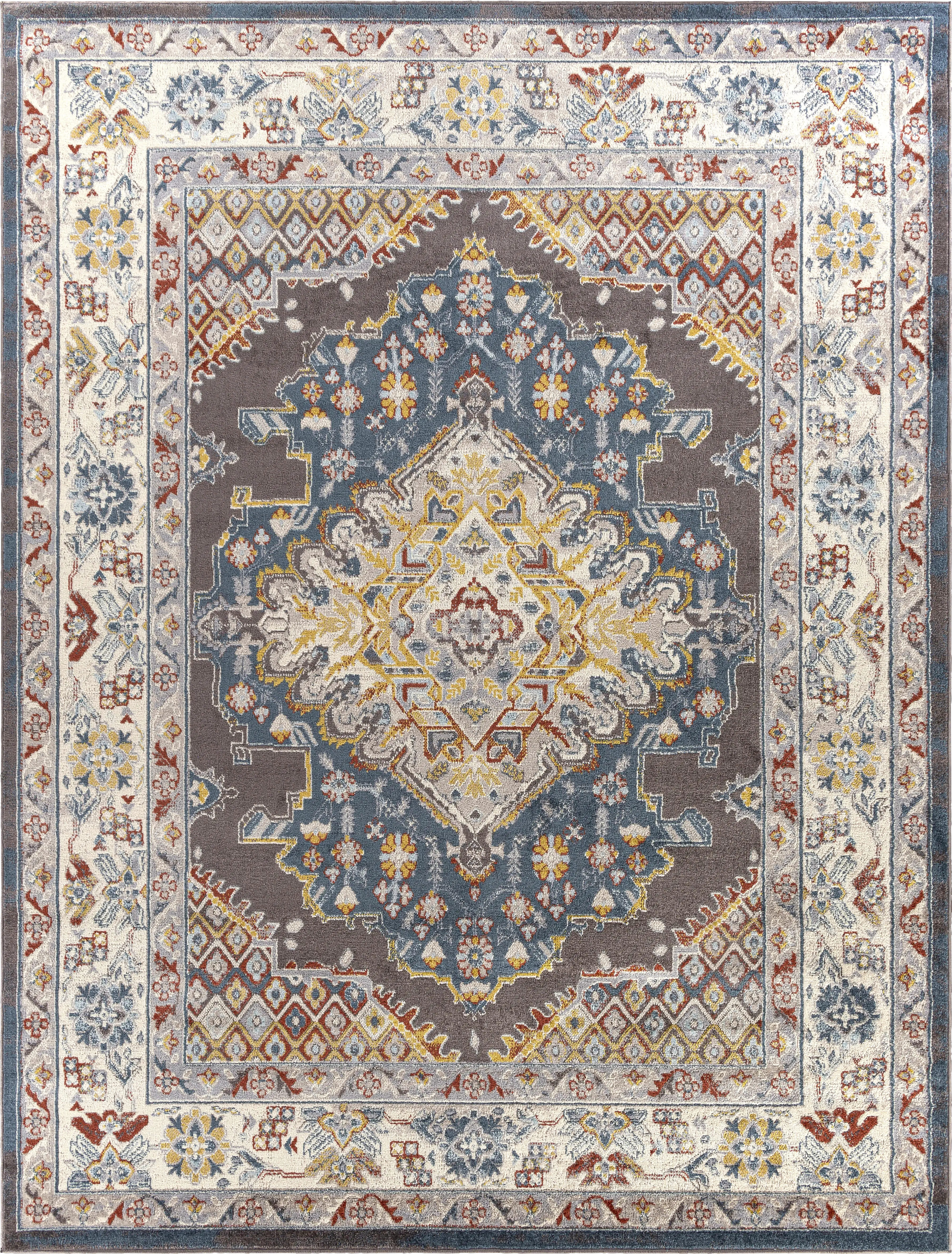 Anilya III Taupe 7'10 x 10'3 Rug - Thumbnail - Image 1
