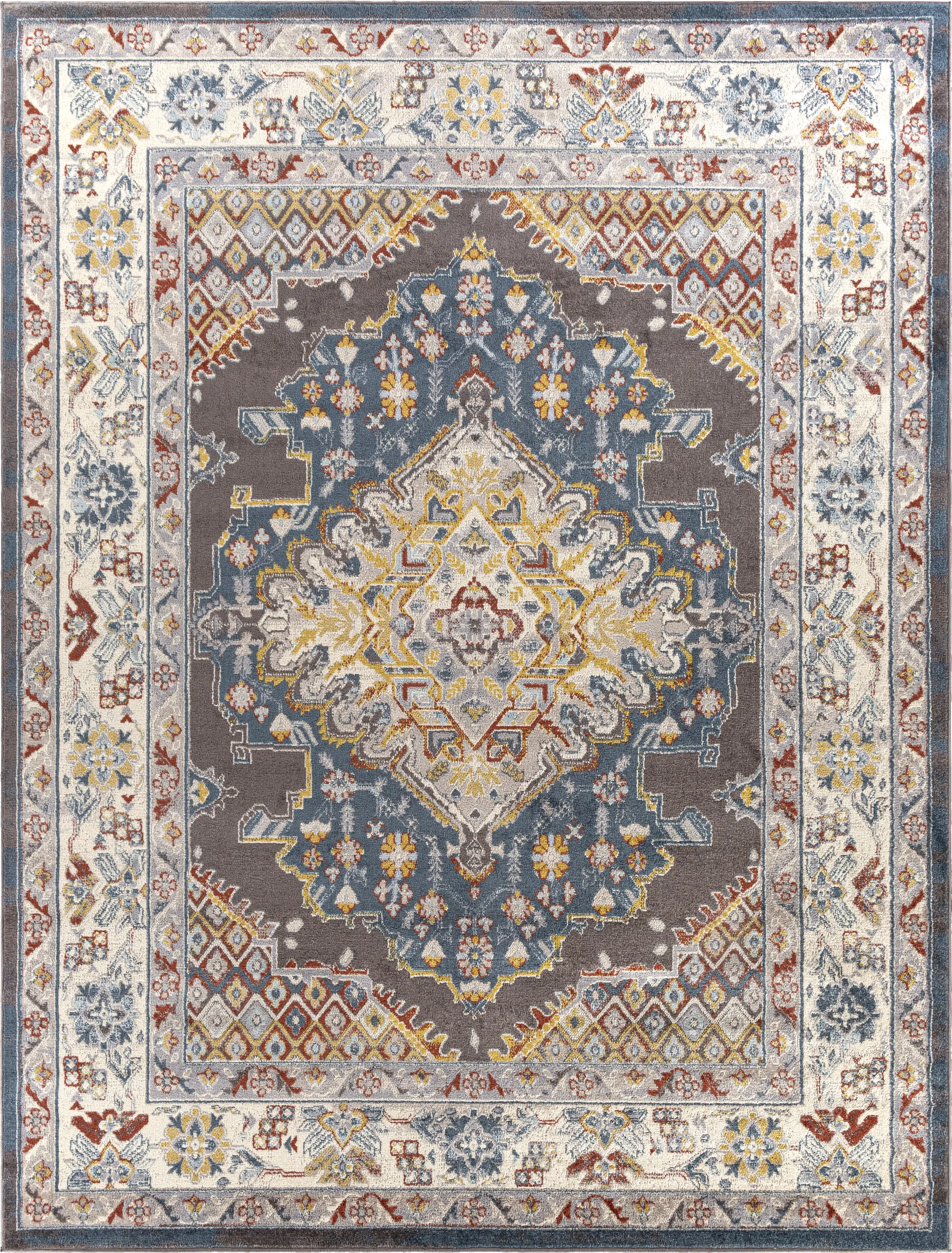 Anilya III Taupe 7'10 x 10'3 Rug - Image 1