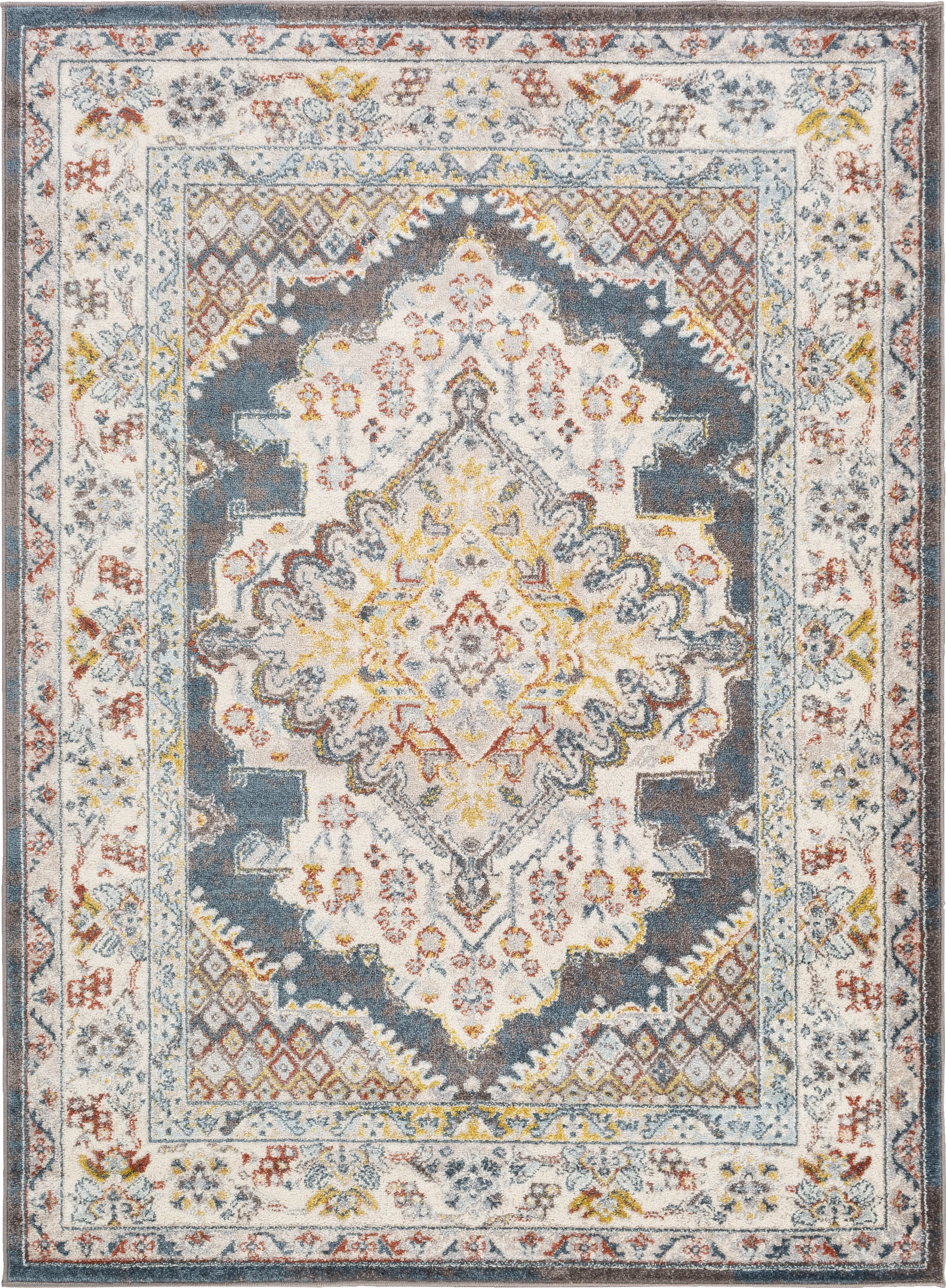 Anilya III Beige 5'2 x 7' Rug - Thumbnail - Image 1