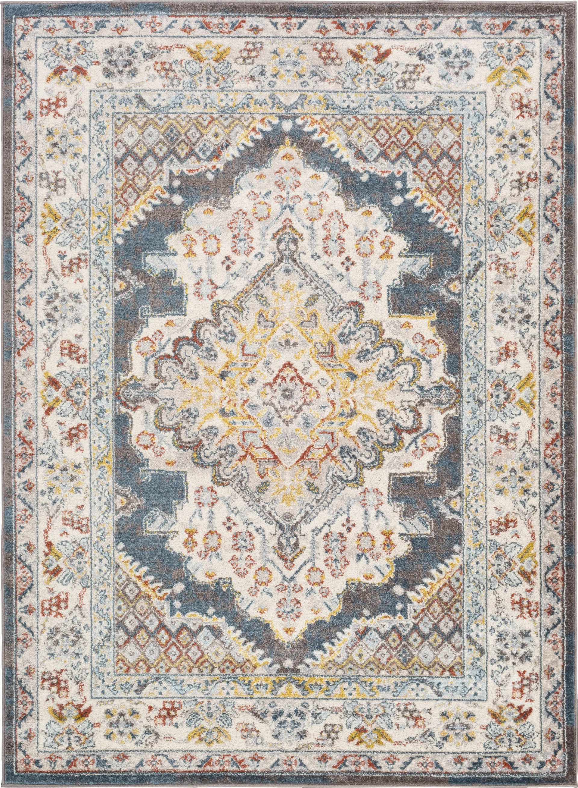 Anilya III Beige 5'2 x 7' Rug - Image 1