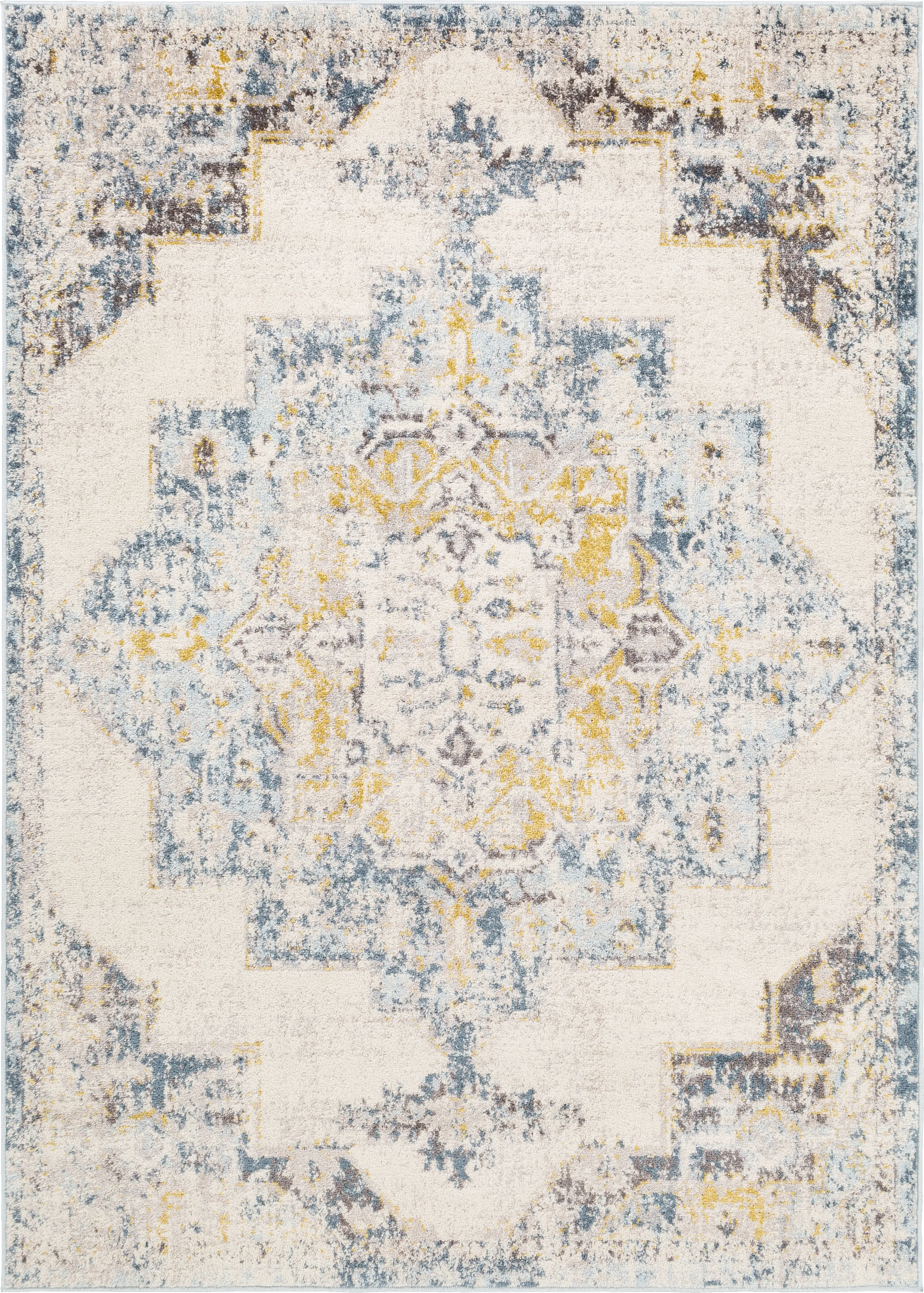 Aloria I Beige 5'2 x7' Rug - Thumbnail - Image 1