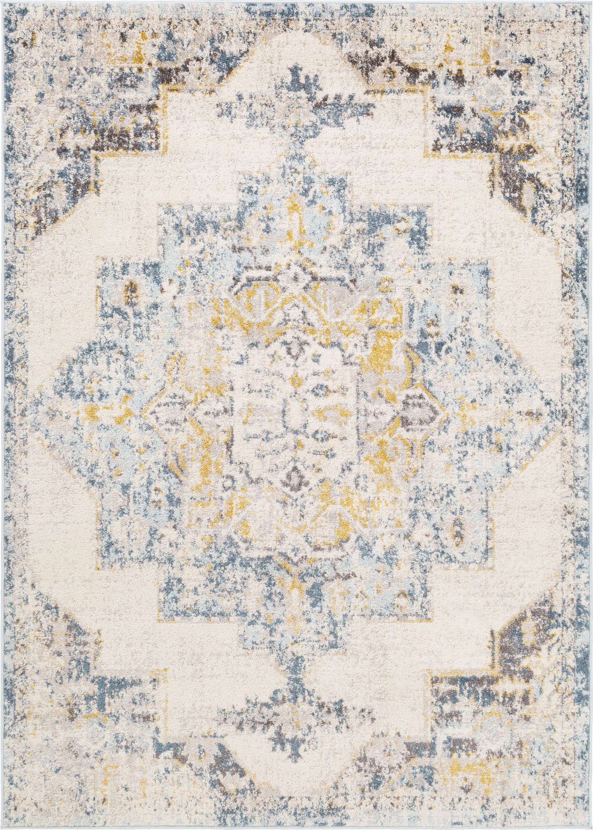 Aloria I Beige 5'2 x7' Rug - Image 1