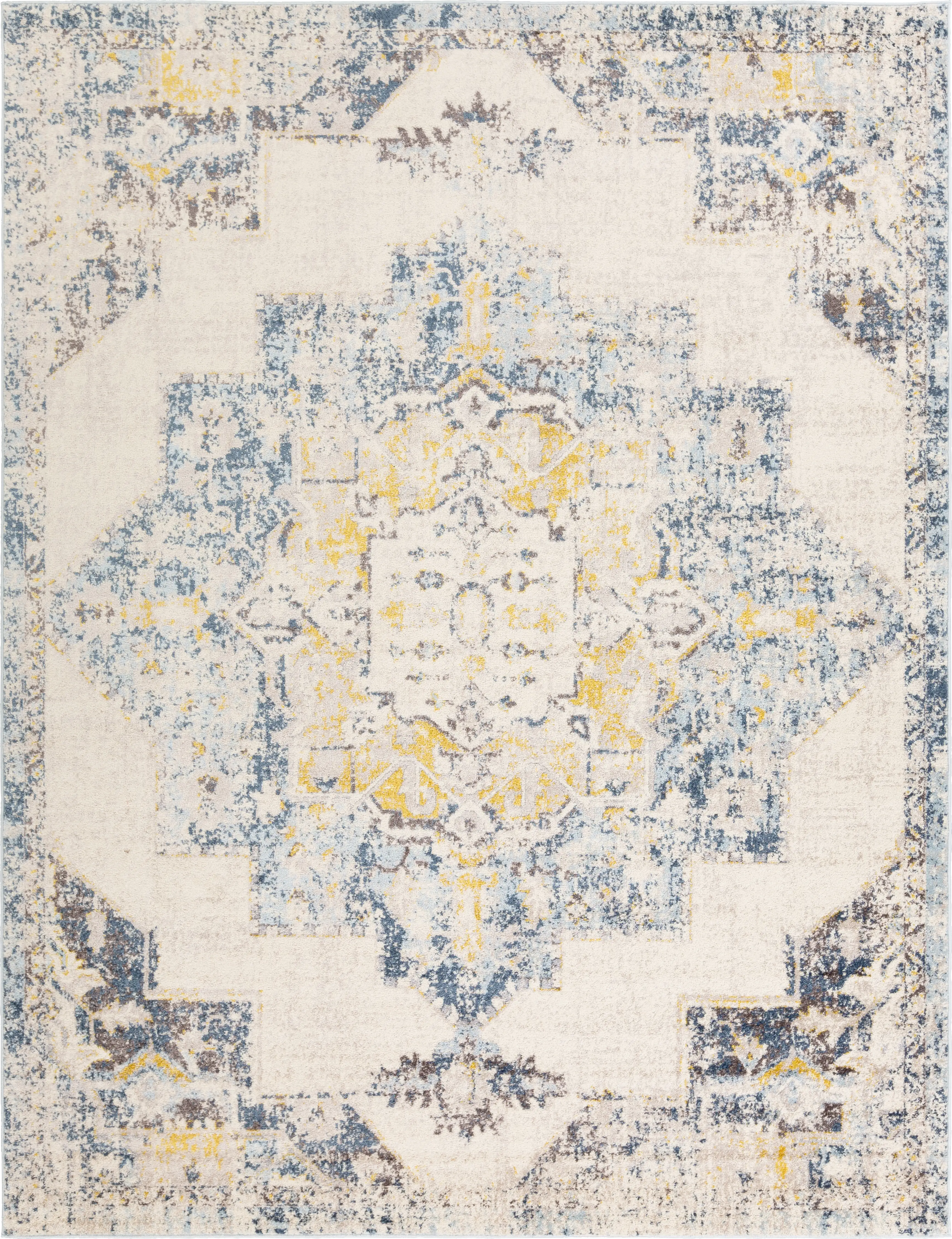 Aloria I Beige 7'10 x 10'3 Rug - Thumbnail - Image 1