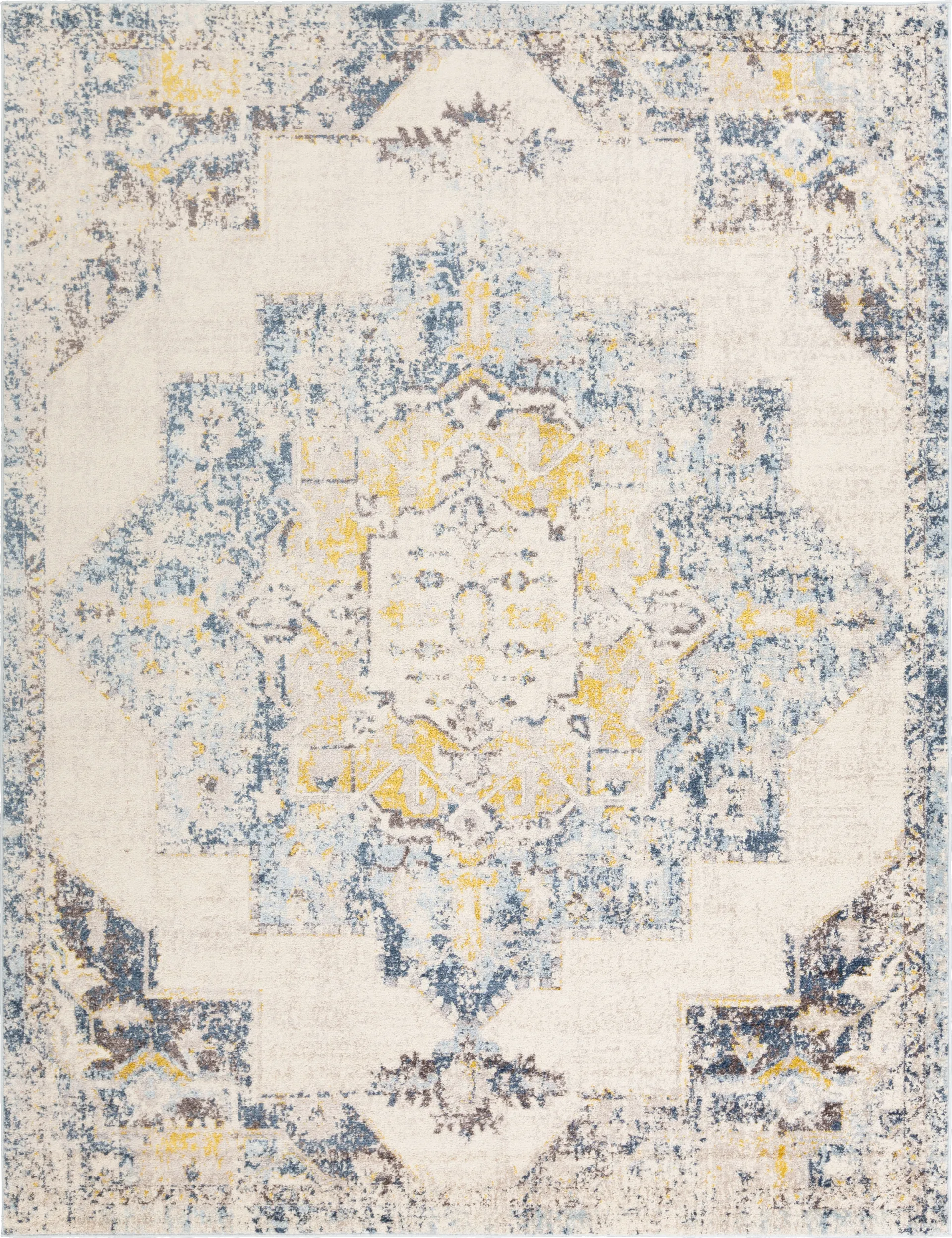 Aloria I Beige 7'10 x 10'3 Rug - Image 1