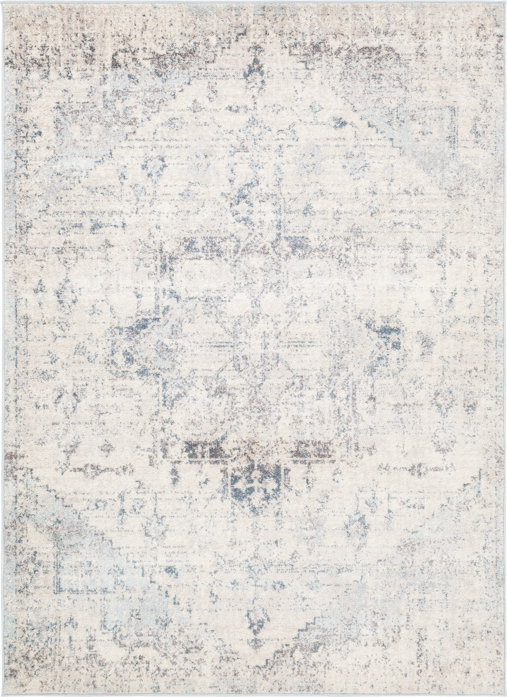 Aloria II Cream 5'2 x 7' Rug - Image 1