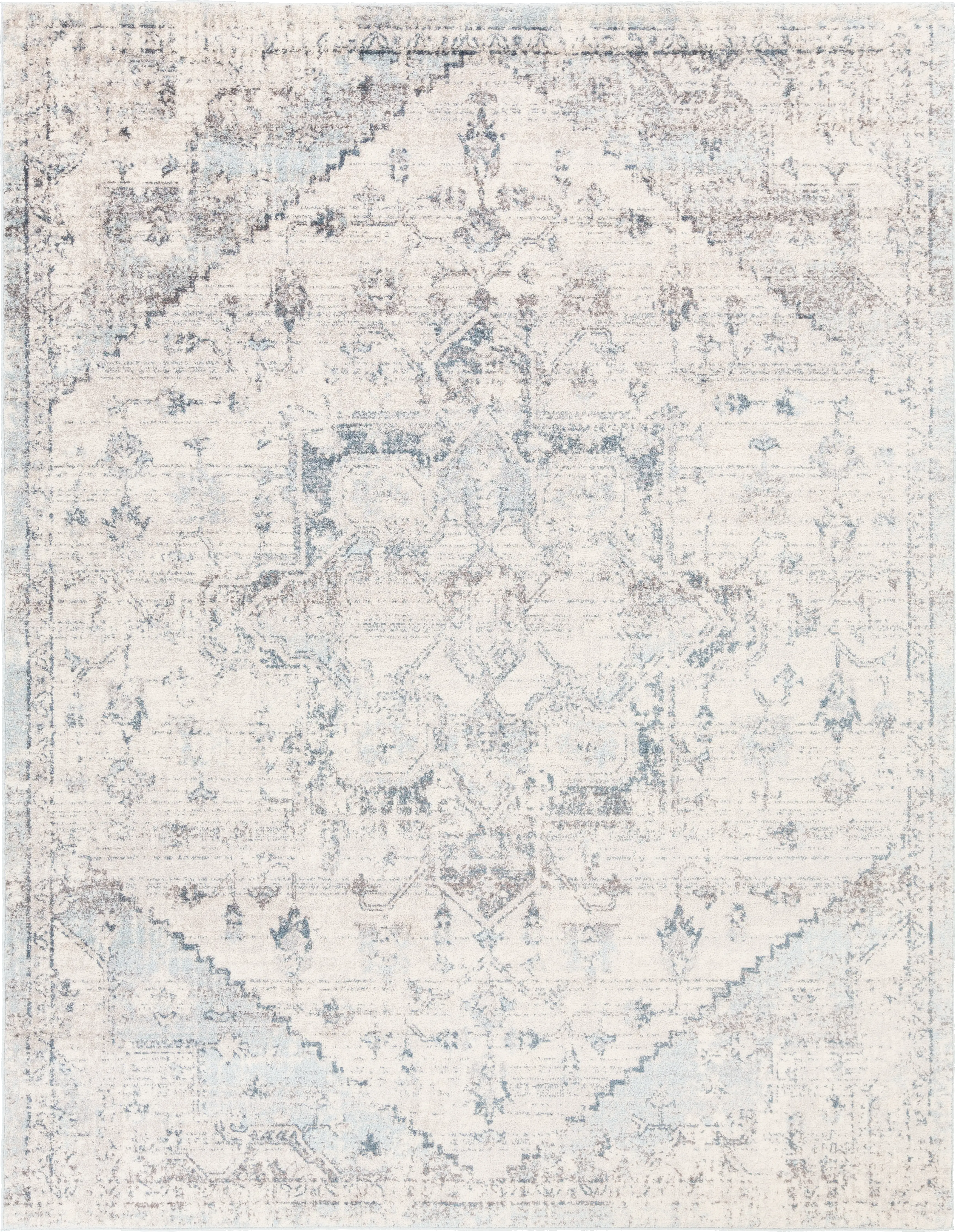 Aloria II Cream 7'10 x 10'3 Rug - Thumbnail - Image 1