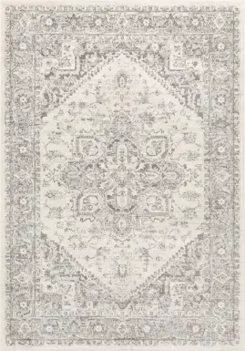 Lara Elle Gray 6'7 x 9' Rug