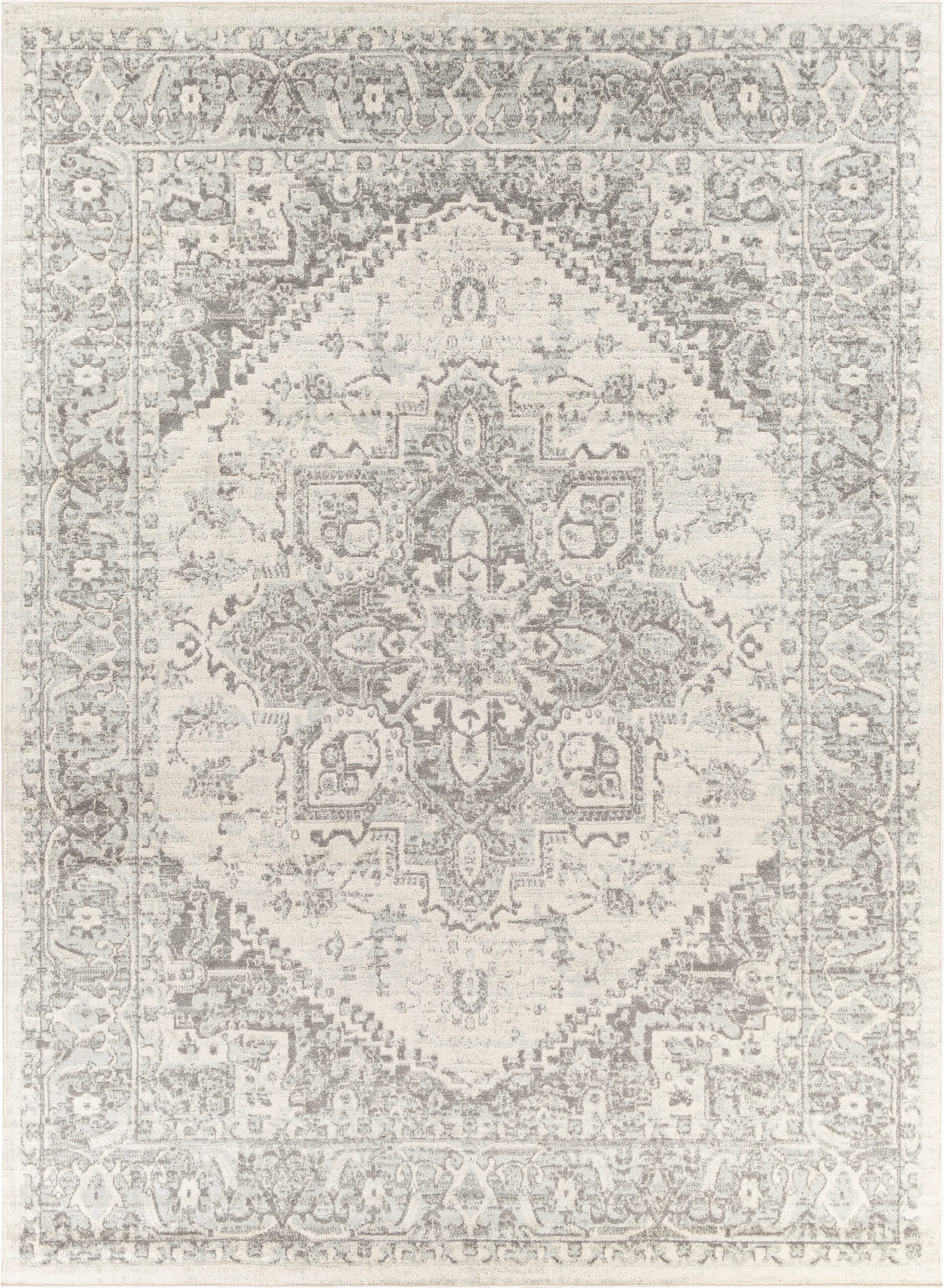 Lara Elle Gray 7'10 x 10'3 Rug