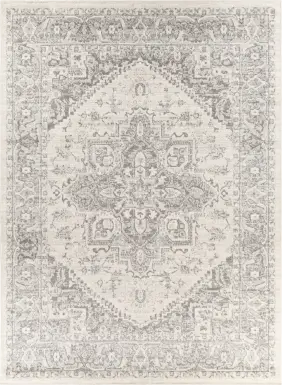 Lara Elle Gray 7'10 x 10'3 Rug