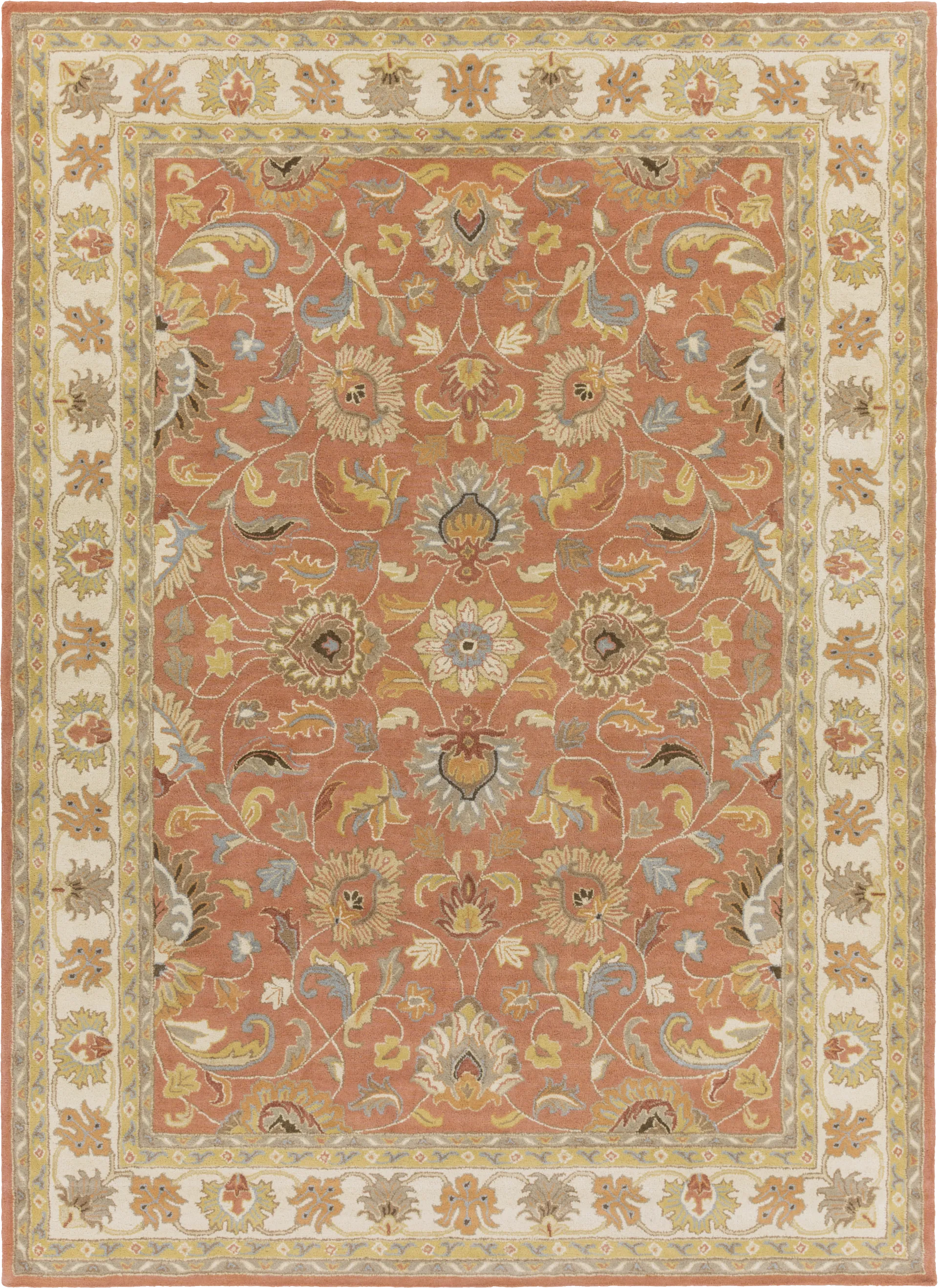 Belinera Orange 8' x 11' Rug - Image 1