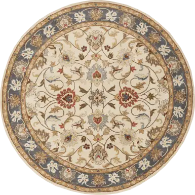 Belinera Beige 8' Round Rug