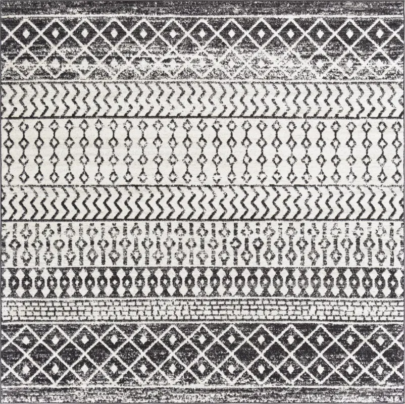 Chelsina I Gray 7'10 Square Rug