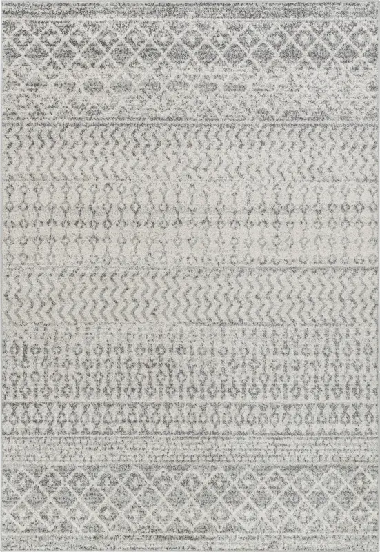 Chelsina I Light Gray 6'7 x 9' Rug