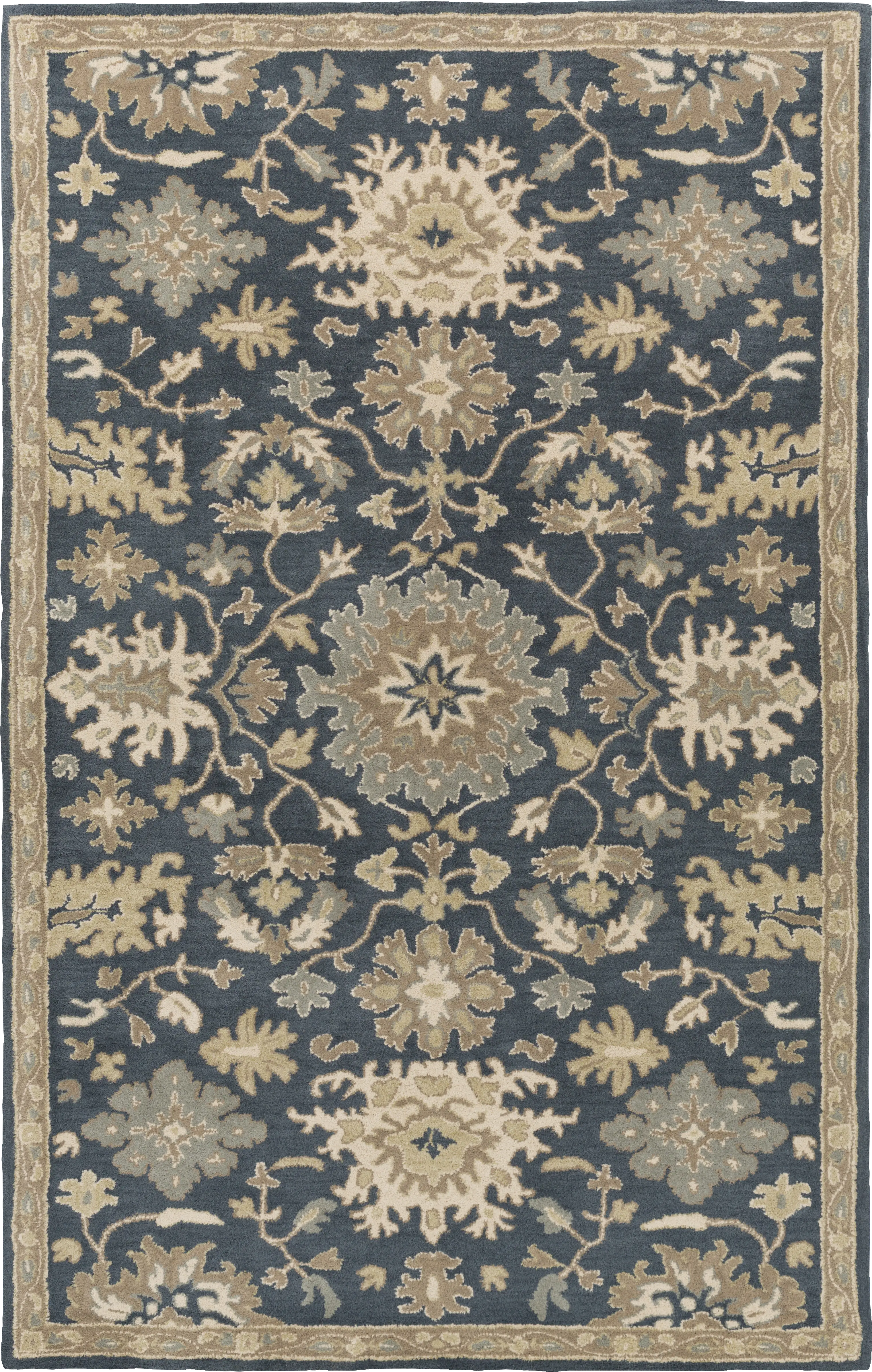 Belinera IV Navy 6' x 9' Rug - Thumbnail - Image 1