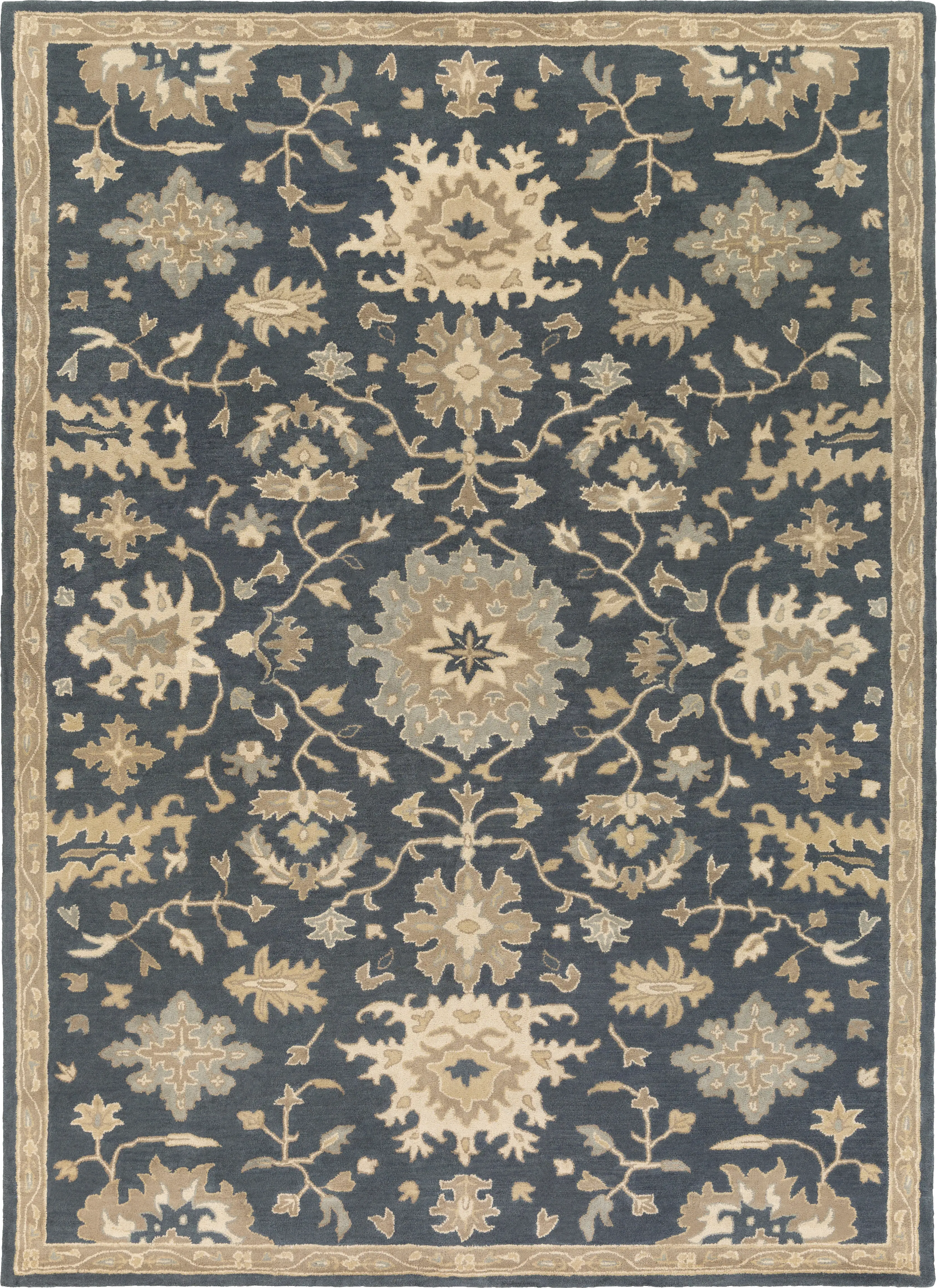 Belinera IV Navy 7'6' x 9'6 Rug - Thumbnail - Image 1