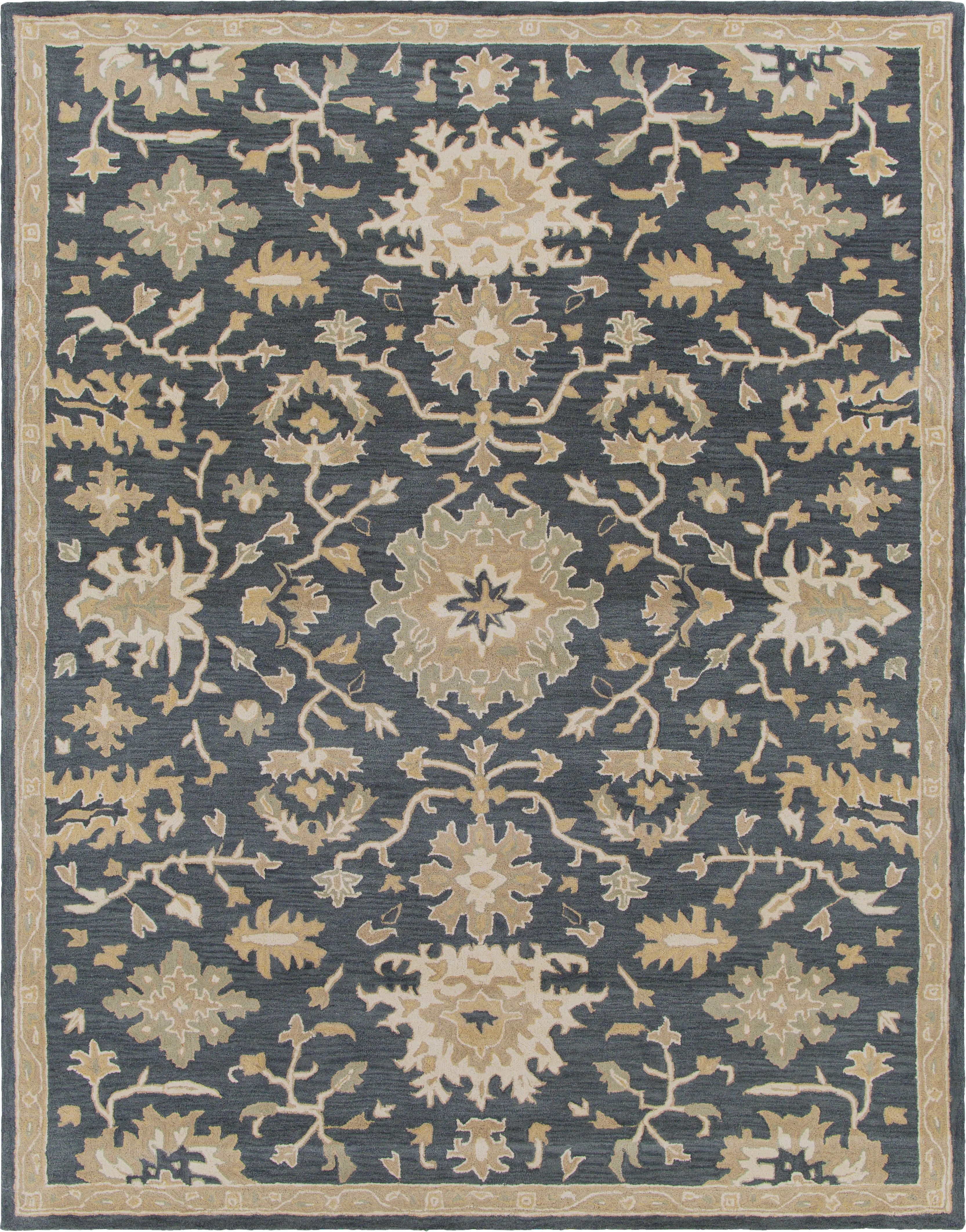 Belinera IV Navy 8' x 11' Rug - Thumbnail - Image 1