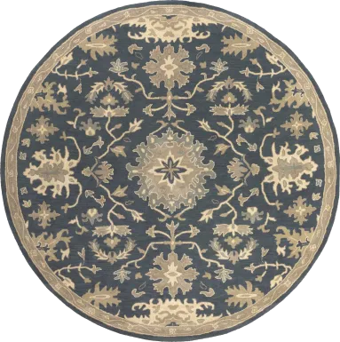 Belinera IV Navy 4' Round Rug