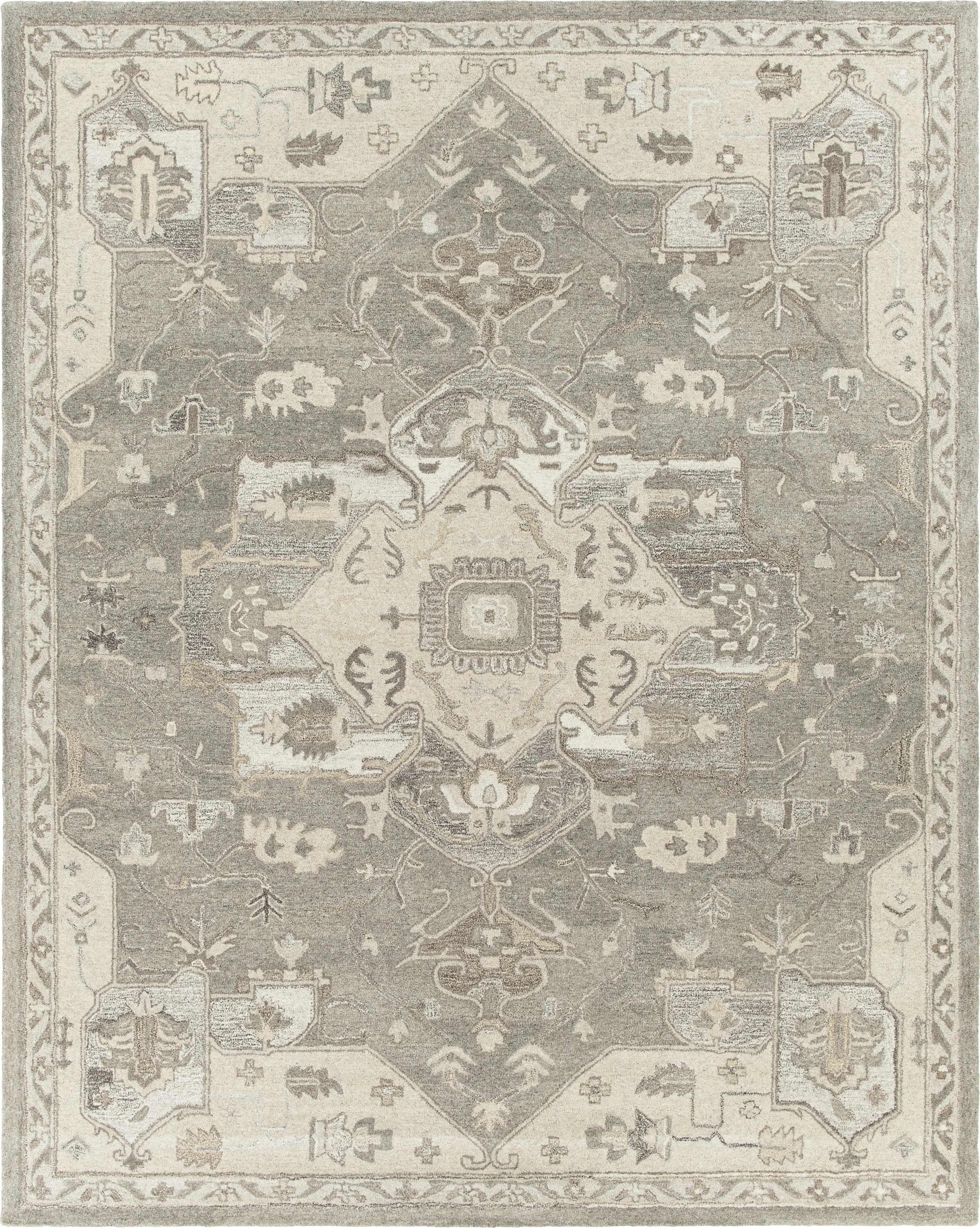 Belinera V Beige 7'6 x 9'6 Rug - Thumbnail - Image 1