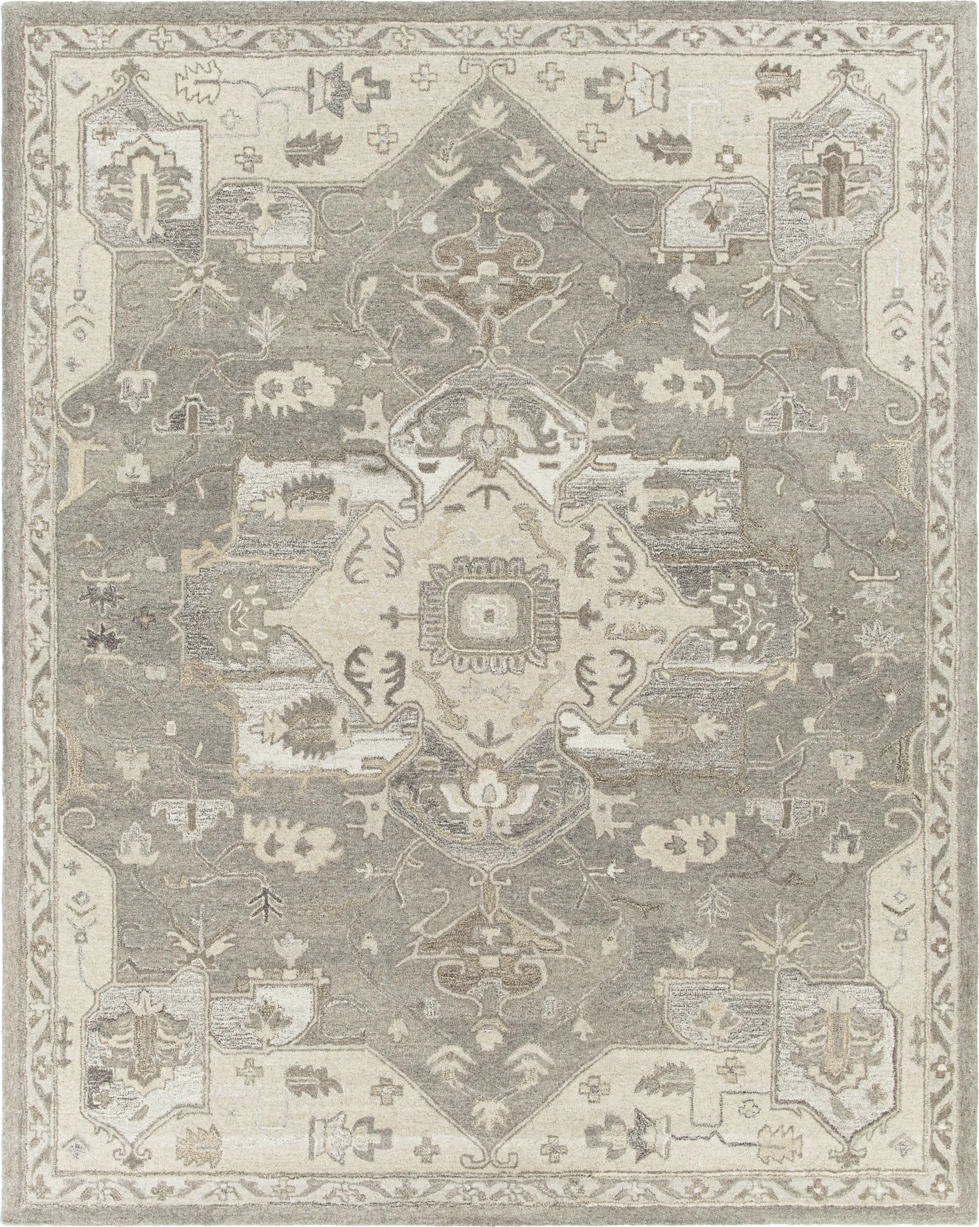 Belinera V Beige 7'6 x 9'6 Rug - Image 1