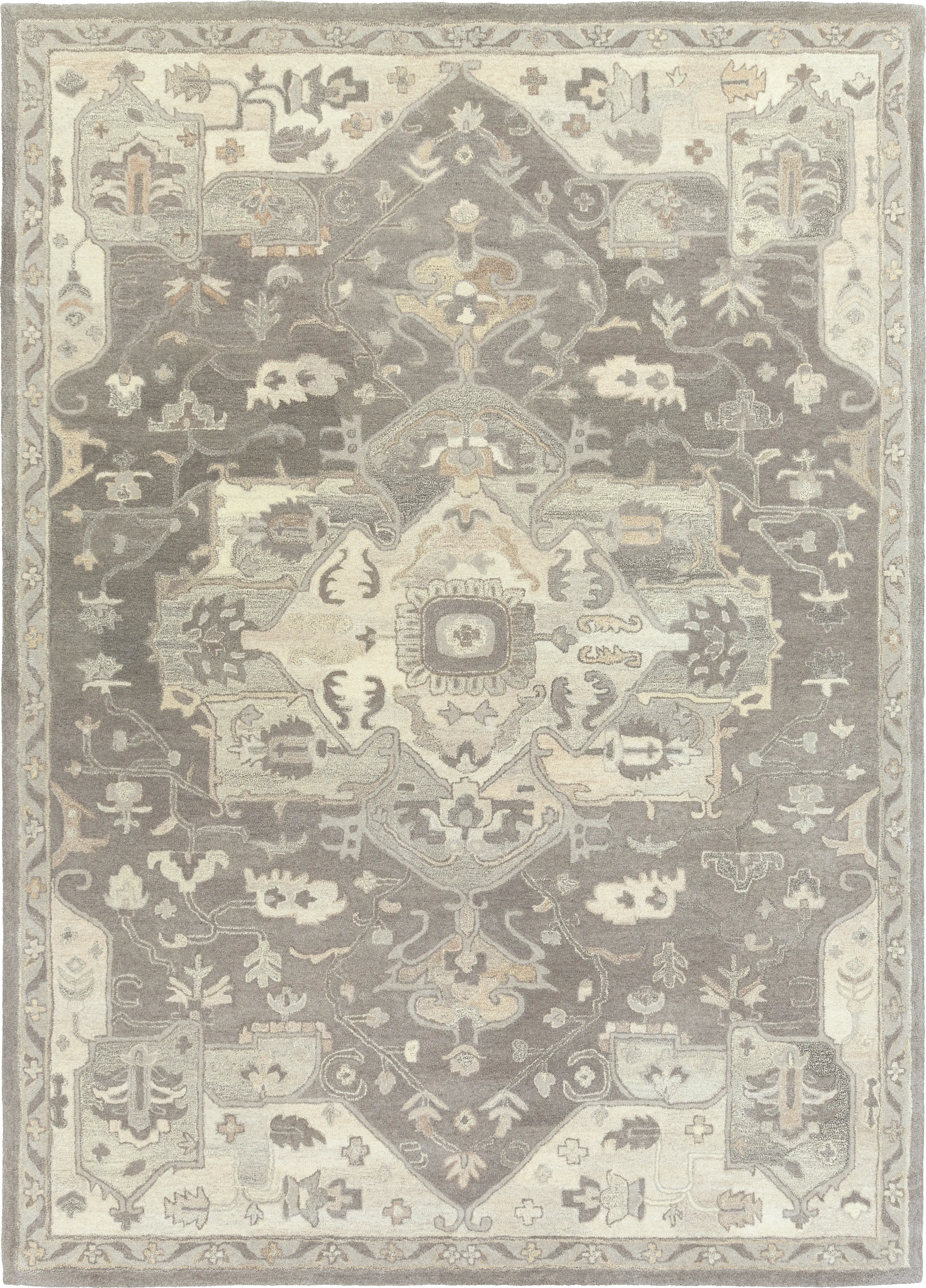 Belinera V Beige 8' x 11' Rug - Thumbnail - Image 1