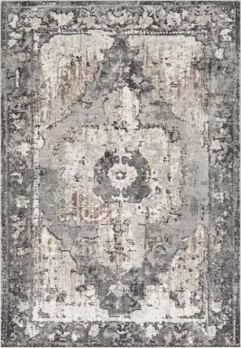 Elseina I Charcoal 5'3 x 7'3 Rug