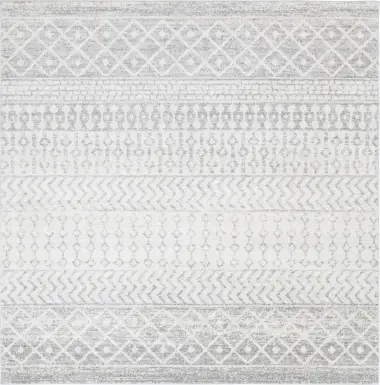 Chelsina I Light Gray 7'10 Square Rug