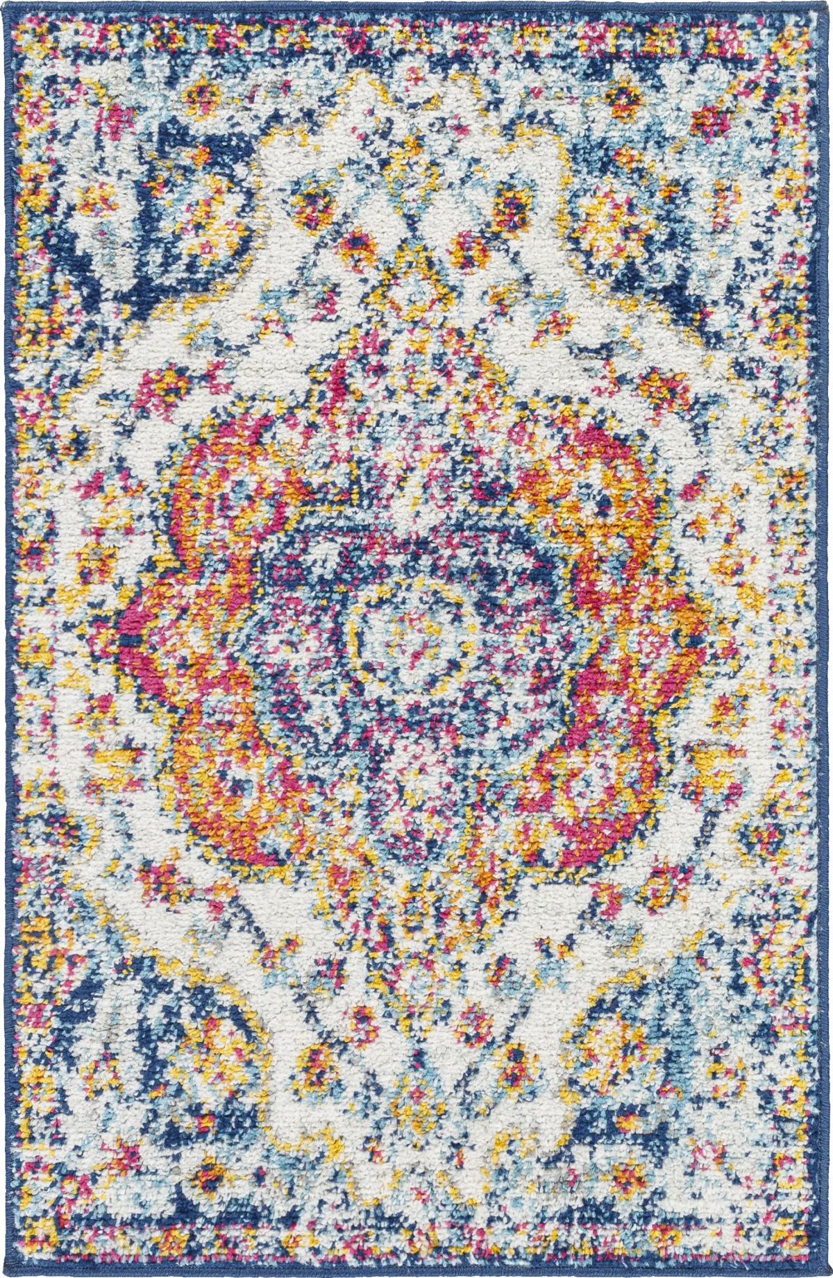 Chelsina II Blue,Multi Rug | Rooms to Go