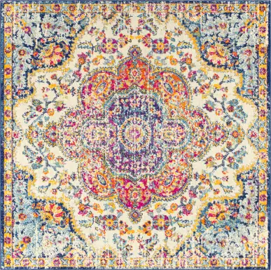 Chelsina II Multi 6'7 Square Rug