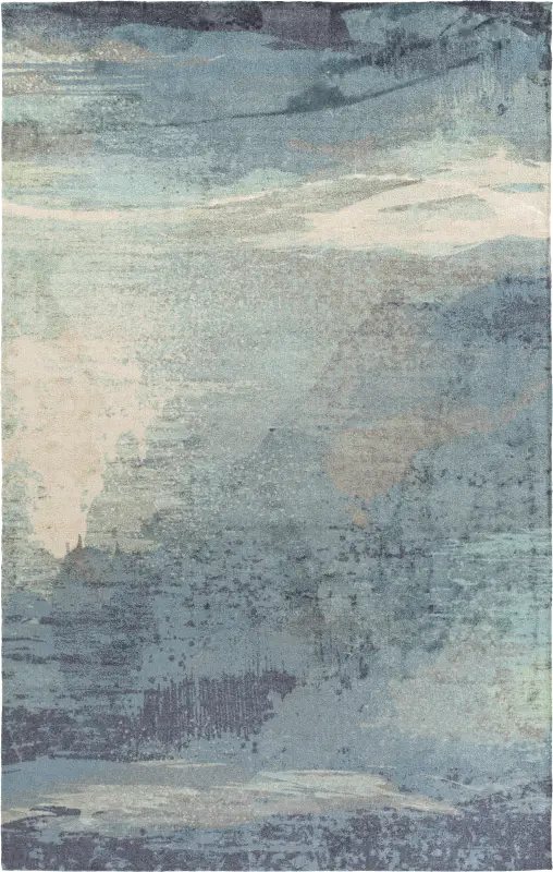 Florines Blue 4' x 6' Rug