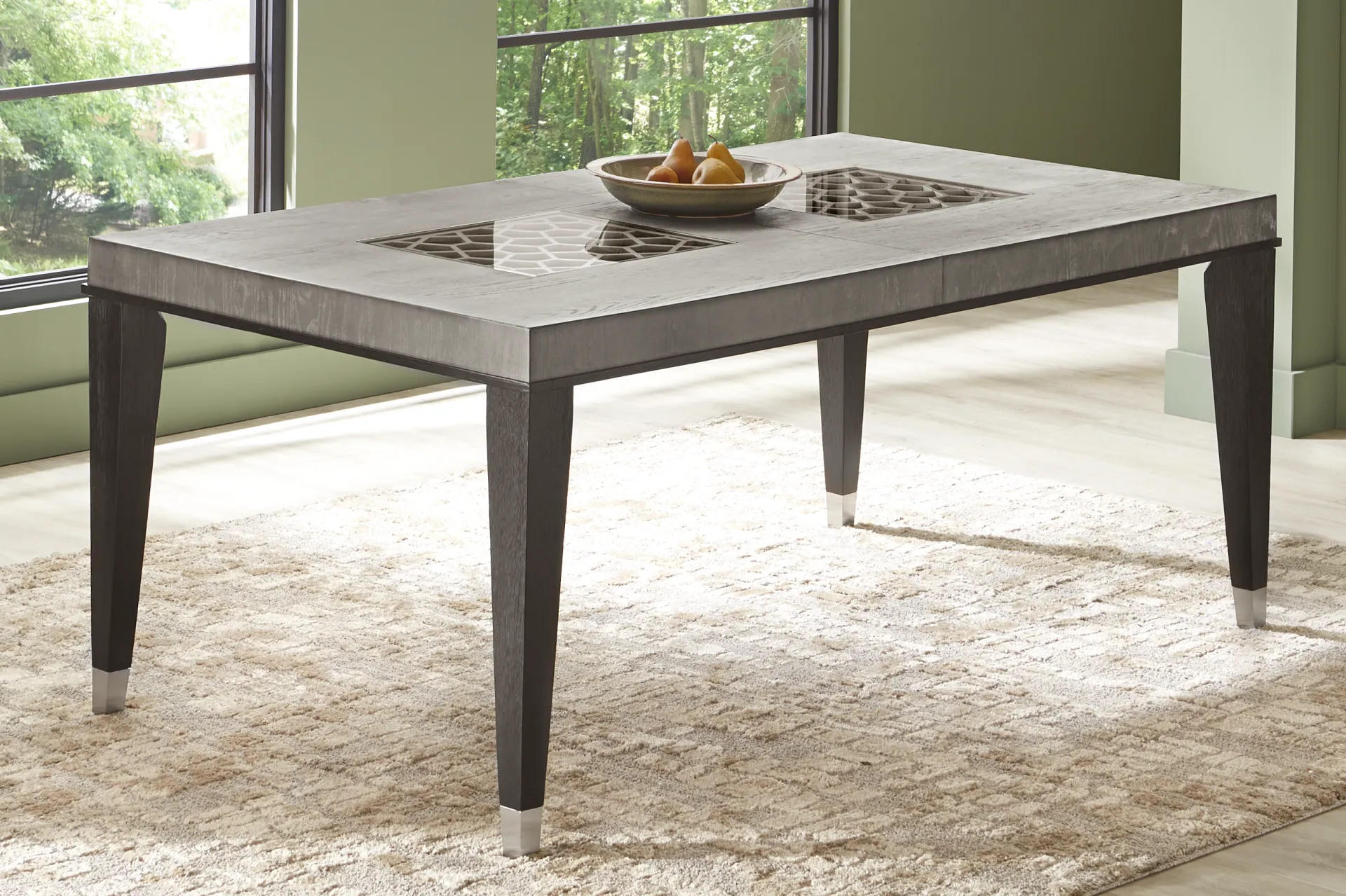 Rosalie Gray Dining Table - Image 5
