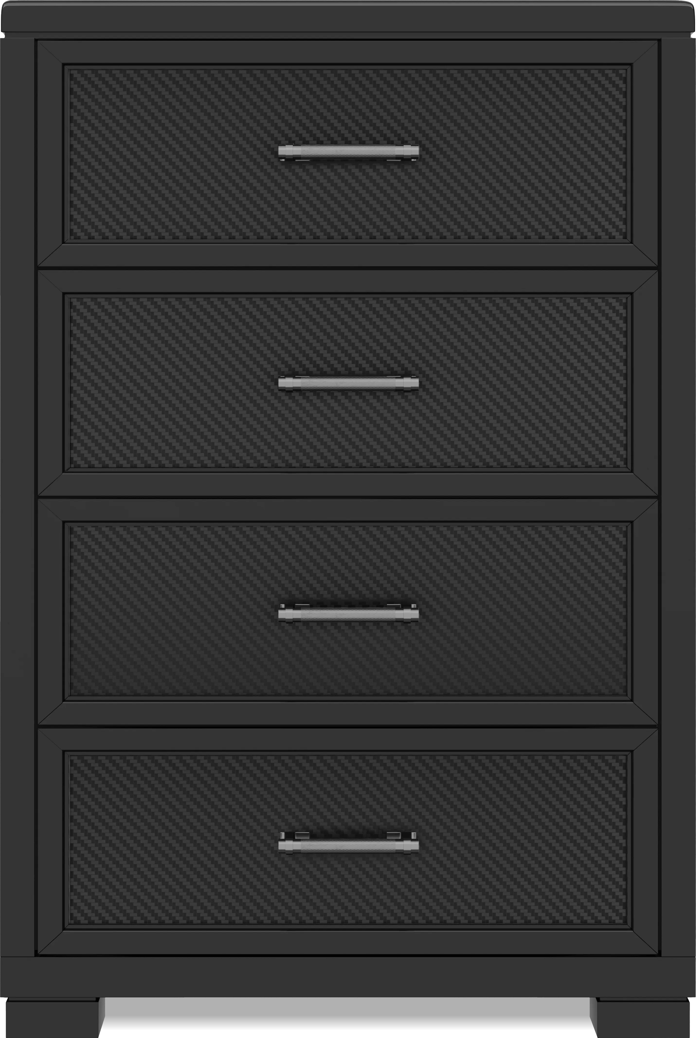 Kids Carbon Optix Black Chest - Thumbnail - Image 1