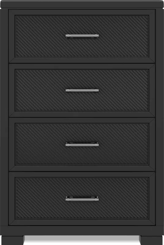 Kids Carbon Optix Black Chest
