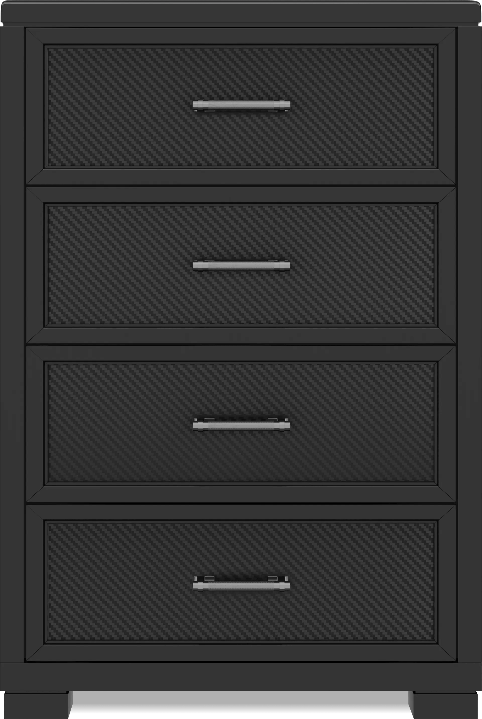 Kids Carbon Optix Black Chest - Image 1