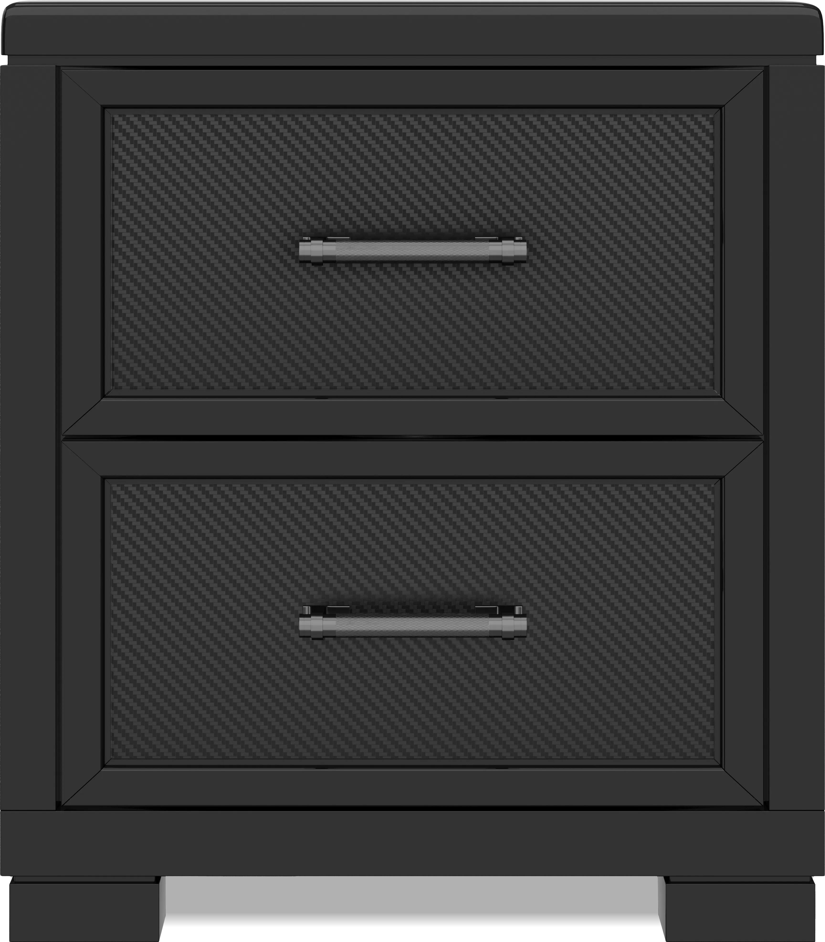 Kids Carbon Optix Black Nightstand - Thumbnail - Image 1