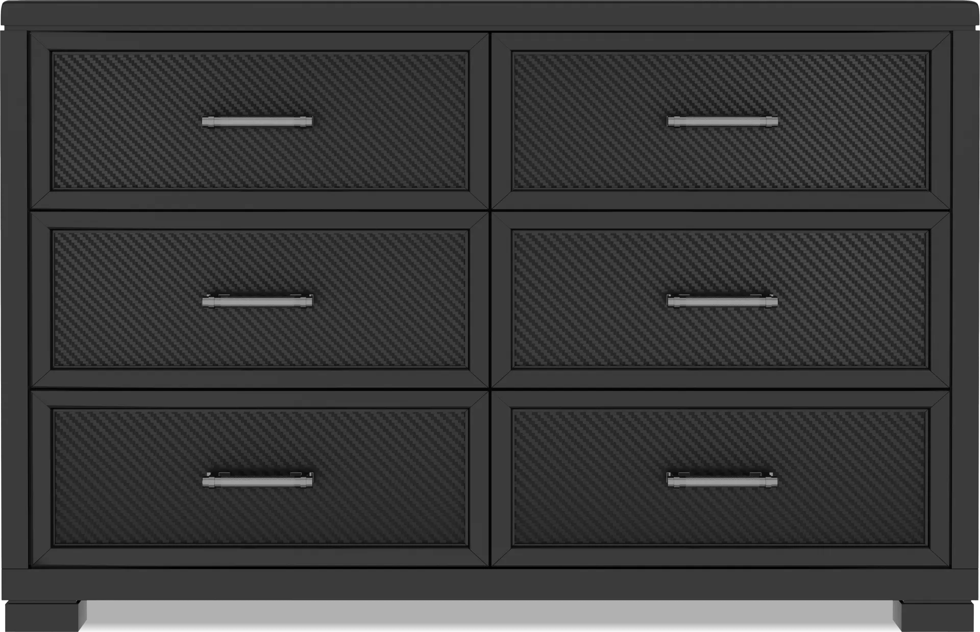 Kids Carbon Optix Black Twin Bedroom with LED Lights - Image 6